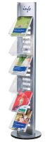 Kerkmann Prospektständer tec-art silber DIN A4 31,0...