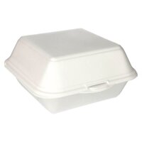 STARPAK Burger-Boxen weiß 20,0 x 20,0 cm, 100 St.