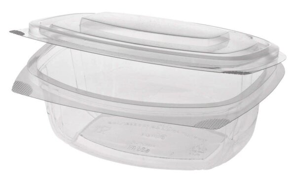 PAPSTAR Einweg-Salatschalen pure glasklar 20,5 x 6,6 cm, 50 St.