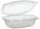 PAPSTAR Einweg-Salatschalen pure glasklar 20,5 x 6,6 cm, 50 St.