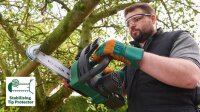 BOSCH Home & Garden UniversalChain 18 Akku-Kettensäge 18,0 V, mit 1 Akku
