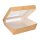 PAPSTAR Feinkostboxen pure braun 19,0 x 19,0 cm, 25 St.