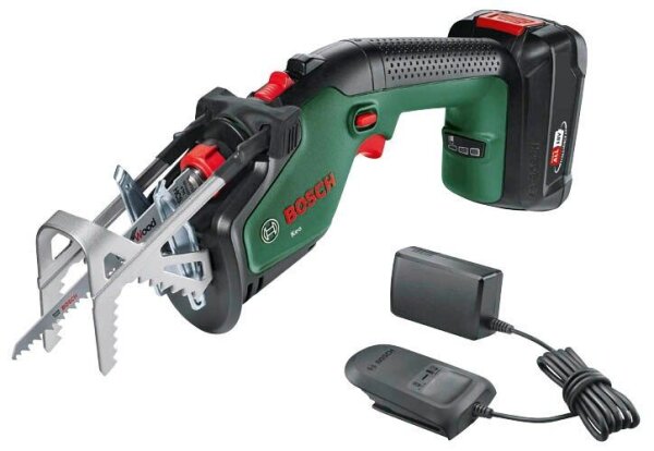 BOSCH Home & Garden Akku-Astsäge KEO 15,0 cm 18,0 V, mit 1 Akku