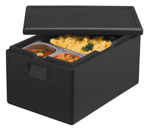 STARPAK Thermobox für Essen schwarz 46,0 l, 1 St.