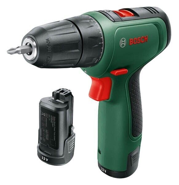 BOSCH Home & Garden EasyDrill 1200 Akku-Bohrschrauber 12,0 V, mit 2 Akkus