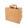 PAPSTAR Papier-Tragetaschen braun 32,0 x 27,0 cm, 50 St.