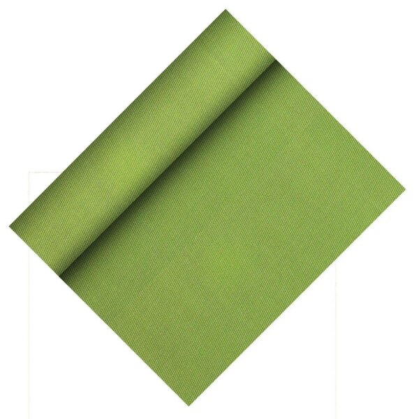 STARPAK Tischläufer soft selection plus olivgrün 40,0 cm x 24,0 m, 1 Rolle