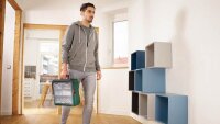 BOSCH Home & Garden UniversalImpact 18V+46AC+SBX Akku-Schlagbohrschrauber-Set 18,0 V, mit 1 Akku