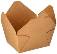 PAPSTAR Snackboxen pure braun 750,0 ml, 50 St.
