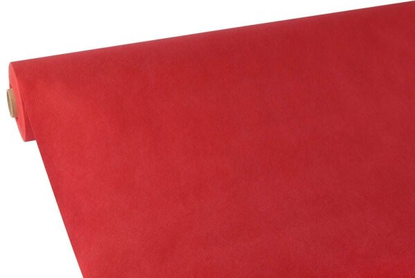 STARPAK Tischdecke soft selection rot 90,0 cm x 40,0 m, 1 Rolle