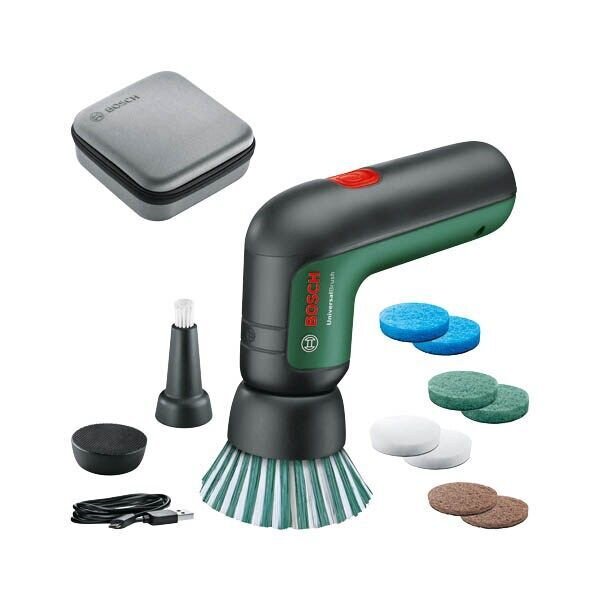 BOSCH Home & Garden Reinigungsbürste UniversalBrush Set schwarz Kunststoff, 1 St.
