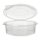 STARPAK Einweg-Salatschalen transparent 1,5 l, 25 St.