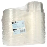 STARPAK Einweg-Salatschalen transparent 1,0 l, 50 St.