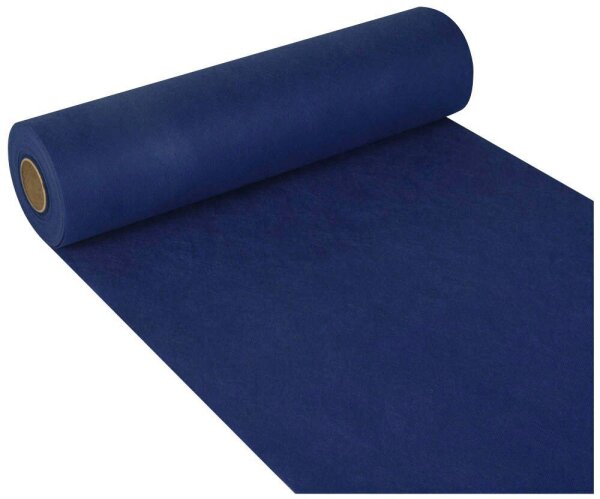 STARPAK Tischläufer soft selection blau 40,0 cm x 24,0 m, 1 Rolle