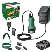 BOSCH Home & Garden Regenfasspumpe 18V-2000, mit 1 Akku
