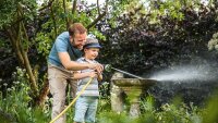 BOSCH Home & Garden Regenfasspumpe 18V-2000, mit 1 Akku