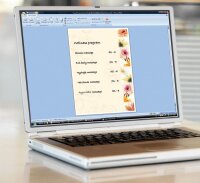 SIGEL Motivpapier Flowerstyle Motiv DIN A4 90 g/qm 50 Blatt