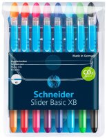 Schneider Kugelschreiber Slider Basic farbsortiert,...