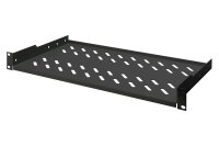 DIGITUS DN-19 TRAY-1-SW Fachboden schwarz 48,2 x 25,0 cm,...