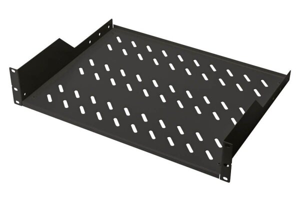 DIGITUS DN-19 TRAY-2-SW Fachboden schwarz 48,3 x 35,2 cm, 1 St.