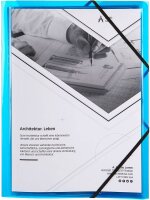 OXFORD Eckspanner Polyvision DIN A4 blau, 1 St.