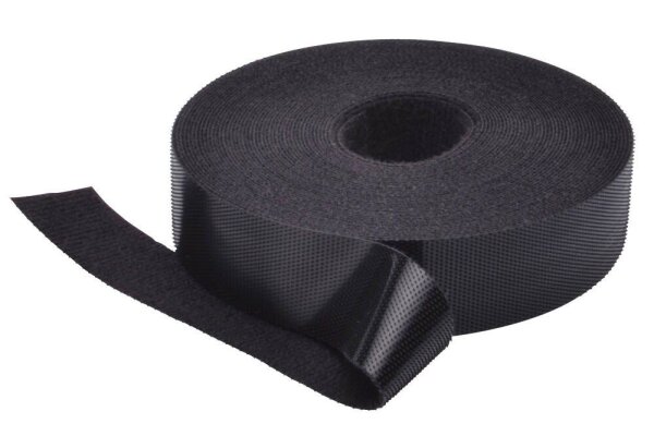 DIGITUS Klettband DN-CT-10M-20 schwarz, 1 St.