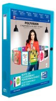 OXFORD Heftbox Polyvision 4,0 cm blau, 1 St.