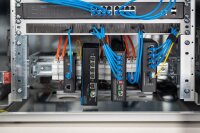 DIGITUS Hutschienenträger DN-19-DIN-4U Stahlblech grau