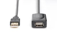 DIGITUS USB 2.0 USB-Kabel  DA-70130-4 5,0 m schwarz, 1 St.