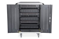 DIGITUS DN-45002 mobiler Ladeschrank schwarz, 300 Watt / VA
