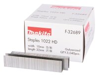 makita Tackerklammern F-32689 22 mm, 5.040 St.