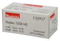 makita Tackerklammern F-32917 8 mm, 5.040 St.