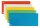 LEITZ Trennstreifen 1679 farbsortiert, 180 g/qm Karton 24,0 x 10,5 cm, 25 St.