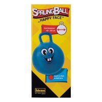Idena Hüpfball Happy Face blau, 1 St.