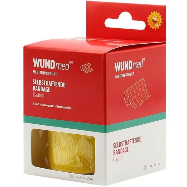 WUNDmed® Selbsthaftende Bandagen  04-014 beige 5,0 cm x 4,5 m, 1 St.