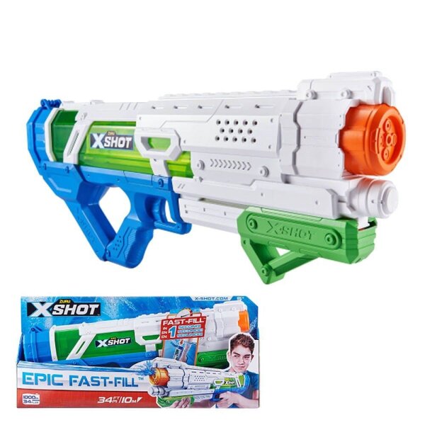 ZURU™ Wasserpistole XSHOT Epic Fast Fill mehrfarbig, 1 St.