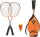 TALBOT torro® Badminton-Set schwarz, orange