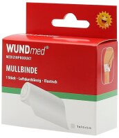 WUNDmed® Mullbinde 02-103 weiß 6,0 cm x 4,0 m,...