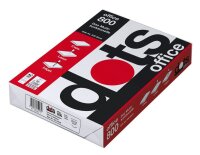 dots Kopierpapier office 800 DIN A4 75 g/qm 500 Blatt
