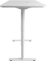Topstar Sitness X Up Table 30 elektrisch höhenverstellbarer Schreibtisch weiß rechteckig, T-Fuß-Gestell weiß 160,0 x 80,0 cm