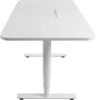 Topstar Sitness X Up Table 30 elektrisch höhenverstellbarer Schreibtisch weiß rechteckig, T-Fuß-Gestell weiß 160,0 x 80,0 cm