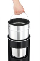 DURABLE Standaschenbecher schwarz, 1 St.