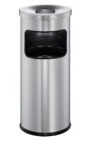 DURABLE Standaschenbecher silbermetallic, 1 St.