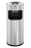 DURABLE Standaschenbecher silbermetallic, 1 St.