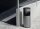 DURABLE Standaschenbecher silbermetallic, 1 St.