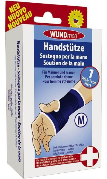 WUNDmed® Handgelenkbandage Handstütze 04-002M, Gr. M blau, 1 St.