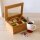 relaxdays Teebox braun 22,0 x 16,0 cm, 1 St.