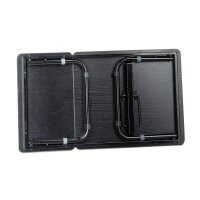 relaxdays Laptop-Betttablett schwarz