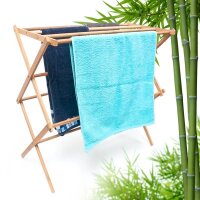 relaxdays Handtuchhalter braun, 1 St.