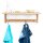relaxdays Wandgarderobe braun Holz 4 Haken 50,0 x 18,0 cm, 1 St.